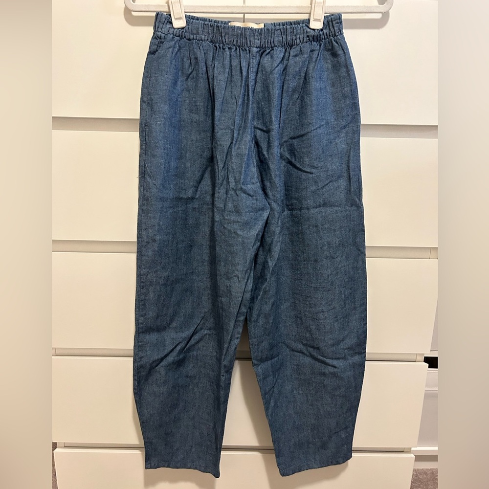 Go Gently Nation Relaxed Pant in Indigo Size XS NWOT